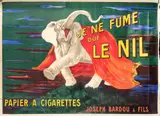 Je Ne Fume Que Le Nil by Leonetto Cappiello, lithograph, sold Nov 2019