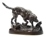 Untitled by Prosper Lecourtier, bronze, sold Apr 2019