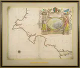 Hand coloured sea chart: by Grenville Collins -, print (other), sold Mar 2017