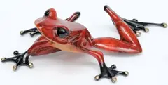 Frogman by Tim Cotterill, bronze and enamel, sold Jan 2017