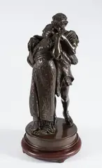 After Fredrick Lord Leighton P by Giovanni Amendola, bronze, sold Jan 2017