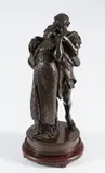 After Fredrick Lord Leighton P by Giovanni Amendola, bronze, sold Jan 2017