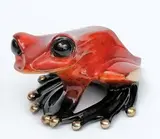 Frogman by Tim Cotterill, bronze and enamel, offered Oct 2015