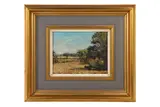 Untitled by Ken Bennetts, oil on board, offered Jan 2024