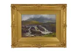 Untitled by Louis Bosworth Hurt, oil on board, offered Jan 2024