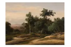 Untitled by Gabriel Prieur, oil on paper, offered Jan 2024