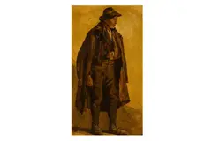Untitled by Edwin Longsden Long, oil on board, offered Jan 2024