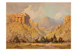 Untitled by John Littlejohns, oil on board, offered Jan 2024