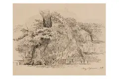 Untitled by Carl Ludvig Messmann, ink, offered Jan 2024