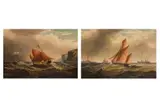 Untitled by Henry Moore, oil on canvas, offered Jan 2024
