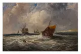 Rha, ri, roi (british 1819-1904) by Edwin Hayes, oil on canvas, offered Jan 2024