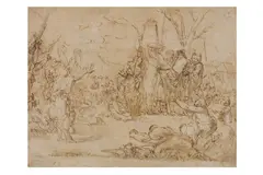 Untitled by Giovanni David, ink and ink, offered Jan 2024