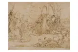 Untitled by Giovanni David, ink and ink, offered Jan 2024