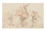Untitled by Thomas Rowlandson, pencil, offered Jan 2024