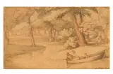 Untitled by Thomas Rowlandson, pencil, offered Jan 2024
