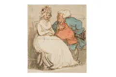 Untitled by Thomas Rowlandson, pencil, offered Jan 2024