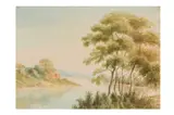 Untitled by John Charles Denham, watercolor, offered Jan 2024