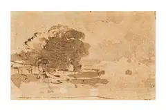 Untitled by John Varley, watercolour, offered Jan 2024