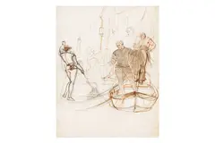 Untitled by Carl Werner, watercolour on paper, offered Jan 2024