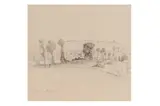 Untitled by William John Cooke, pencil, offered Jan 2024