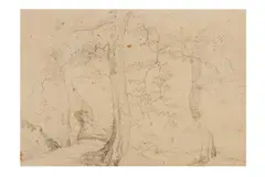 Untitled by Carl Ludvig Messmann, pencil, offered Jan 2024