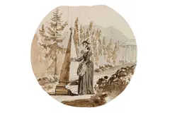 Untitled by Balthasar Anton Dunker, ink and brown, offered Jan 2024