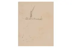 Untitled by William John Cooke, pencil, offered Jan 2024
