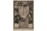 AFTER GERARD DE LAIRESSE (LIÈGE 1641-1711 AMSTERDAM) Frontispiece with allegory of the Peace of Westminster etching on paper, unframed 21 x 14.5 cm by Melchior Küsel, etching on paper, offered Jan 2024