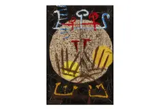 Untitled by Thomas Gleb, mixed media, sold Jan 2024