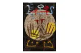 Untitled by Thomas Gleb, mixed media, sold Jan 2024