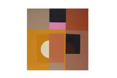 Preview: Barley Mow Centre by Phil Johns, acrylic on canvas, offered Jan 2024