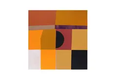 Preview: Barley Mow Centre by Phil Johns, acrylic on canvas, offered Jan 2024