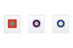 Preview: Barley Mow Centre by Carol Robertson, screenprint, sold Jan 2024