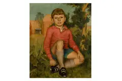 Untitled by Philip Steegman, oil on canvas, offered Dec 2023