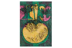 Untitled by Eileen Agar, mixed media, offered Dec 2023