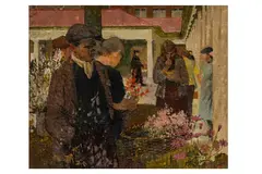 O.b.e., r.a. (british, 1914–2000) by Norman Blamey, 1949, oil on canvas, offered Dec 2023