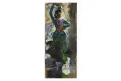 Untitled by Sheree Valentine-Danes, oil on paper, offered Dec 2023
