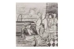 Untitled by Carel Weight, pencil, offered Dec 2023