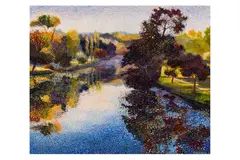 Untitled by Victor Richardson, oil on canvas, offered Dec 2023