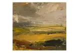 Untitled by Louise Balaam, oil on board, offered Dec 2023