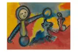Untitled by Grace Pailthorpe, watercolour, offered Dec 2023