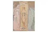 Untitled by Evie Hone, gouache, offered Dec 2023
