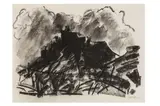Untitled by Dennis Creffield, charcoal, offered Dec 2023