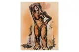R.a. (british, 1911-2000) by Josef Herman, gouache, offered Dec 2023