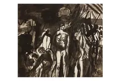 Untitled by Keith Vaughan, 1959, ink and wash, offered Dec 2023