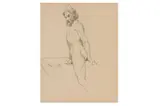 N.e.a.c., r.a., h.r.h.a. (irish, 1878-1931) by William Orpen, pencil, offered Dec 2023