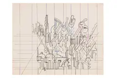 Untitled by Eduardo Paolozzi, pencil, offered Dec 2023