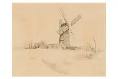 R.a. (british, 1905-1983) by Tristram Hillier, pencil, offered Dec 2023