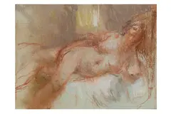 Untitled by Bernard Dunstan, pencil, offered Dec 2023