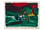 Untitled by Bruce McLean, acrylic, offered Dec 2023